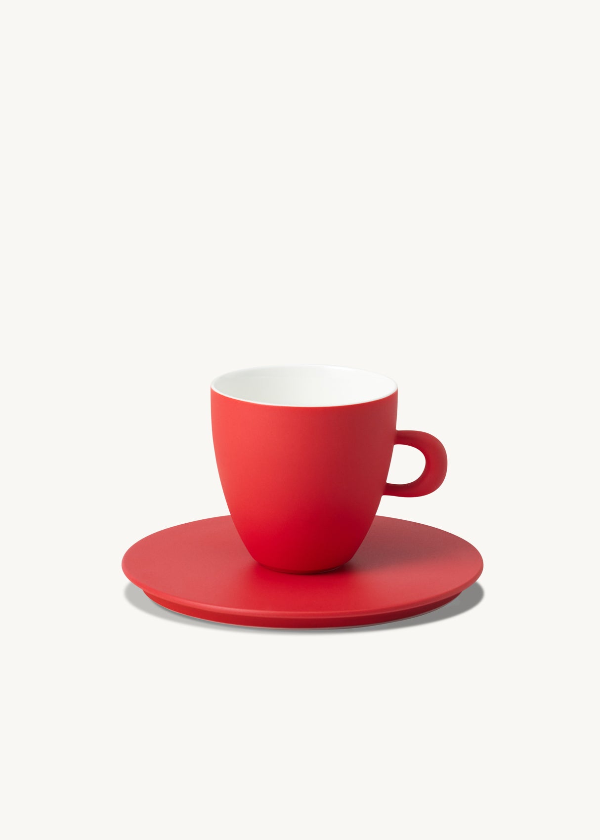 Crimson Red ceramic utensil with bold matte finish