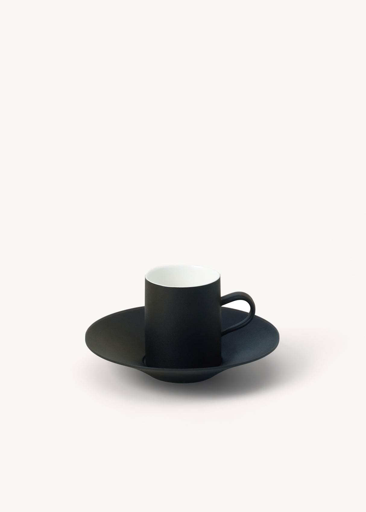Charcoal grey ceramic utensil holder – Minimalist kitchenware