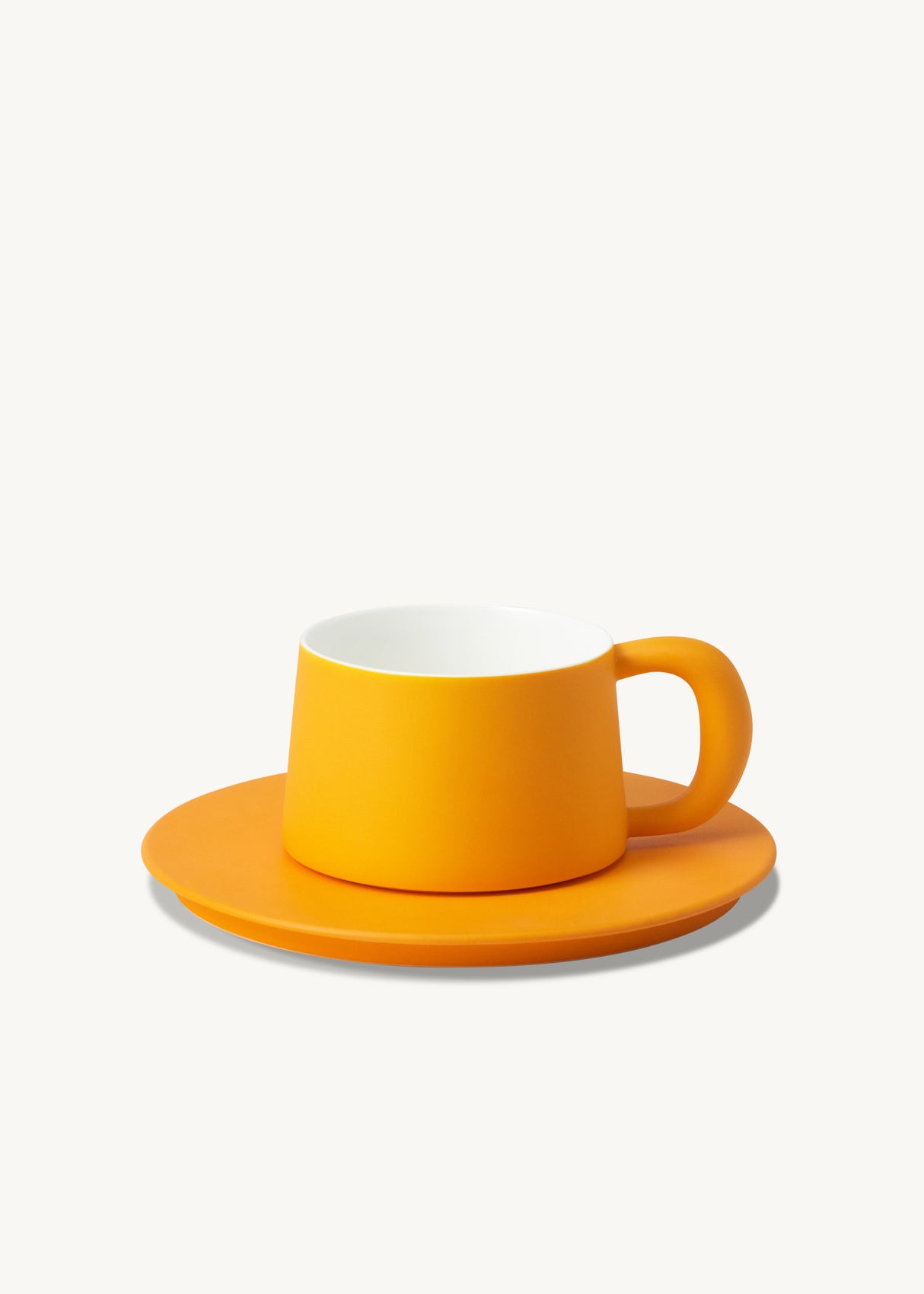 Ideal Cup with Saucer┆Orange