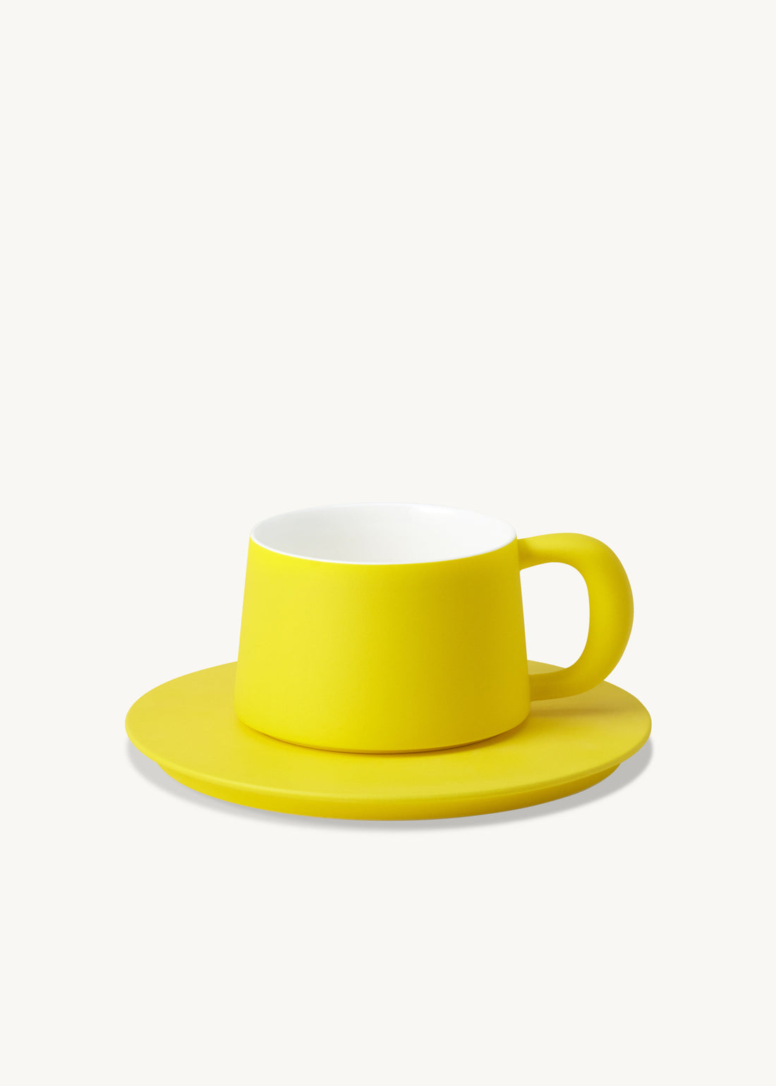 Ideal Cup with Saucer┆Yellow