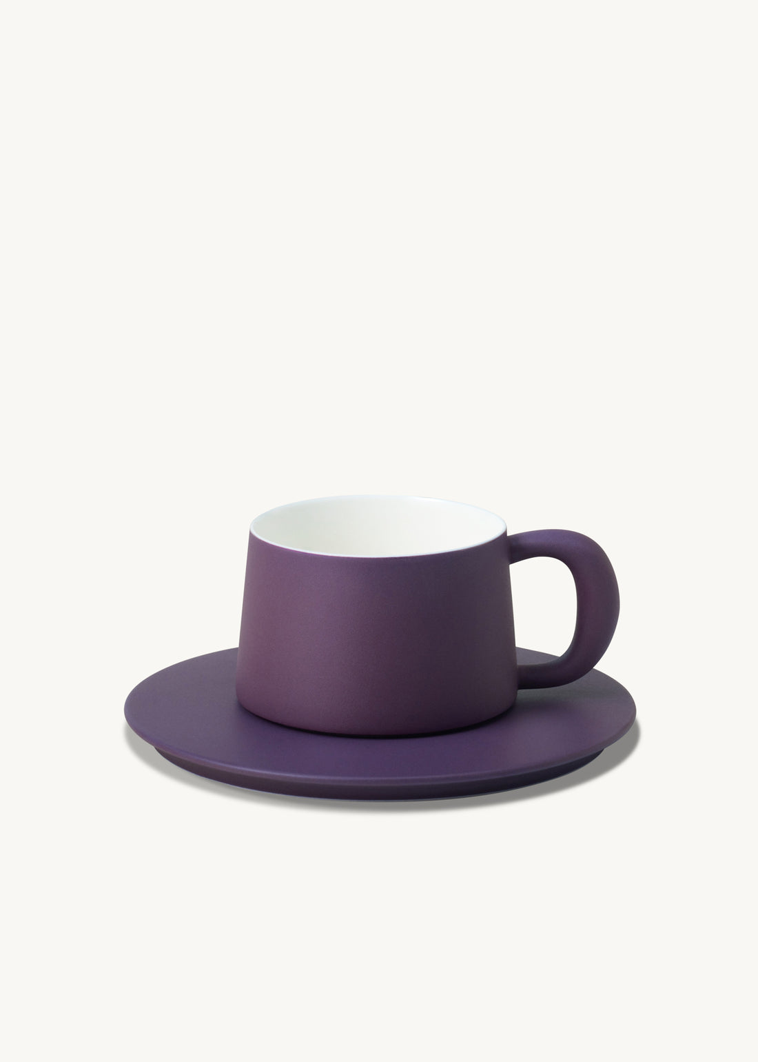 Ideal Cup with Saucer┆Purple