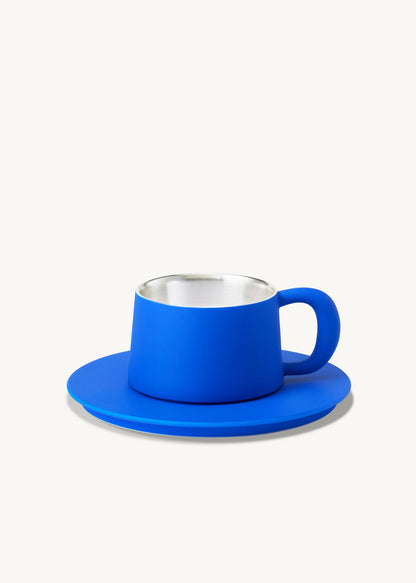 Ideal Cup with Saucer┆Blue