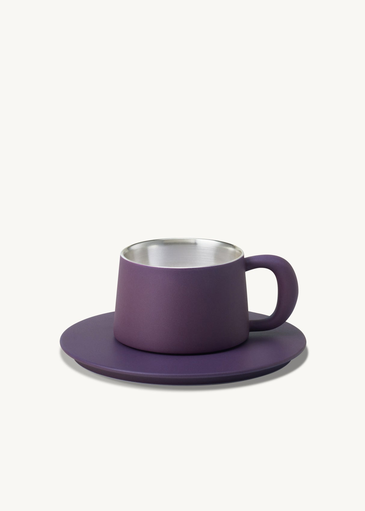 Ideal Cup with Saucer┆Purple